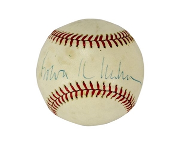 Bowie Kuhn Single-Signed Official Lee Mac Phail American League Baseball